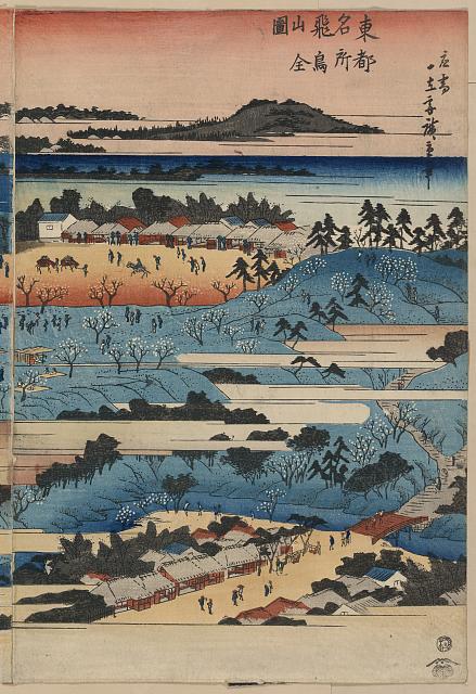 「東都名所」 「飛鳥山全図」