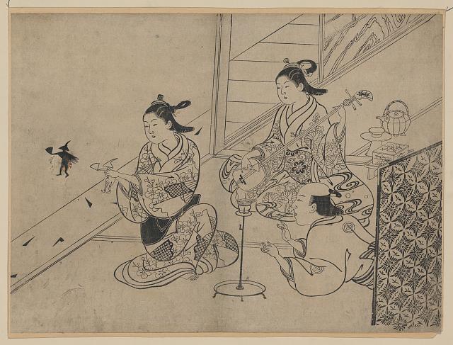 (影人形)「(『西川筆の海』)」