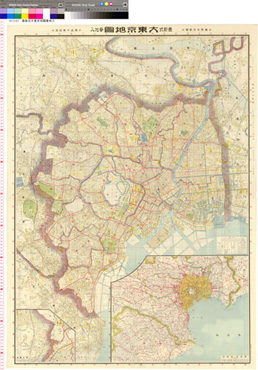 最新式大東京地圖番地入｜所蔵地図データベース
