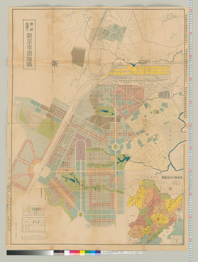 新京市街地圖 : 最新地番入｜所蔵地図データベース