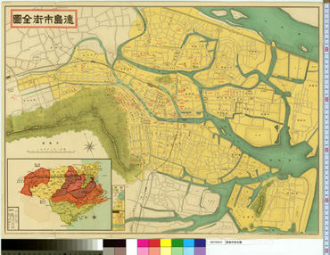 徳島市街全圖｜所蔵地図データベース